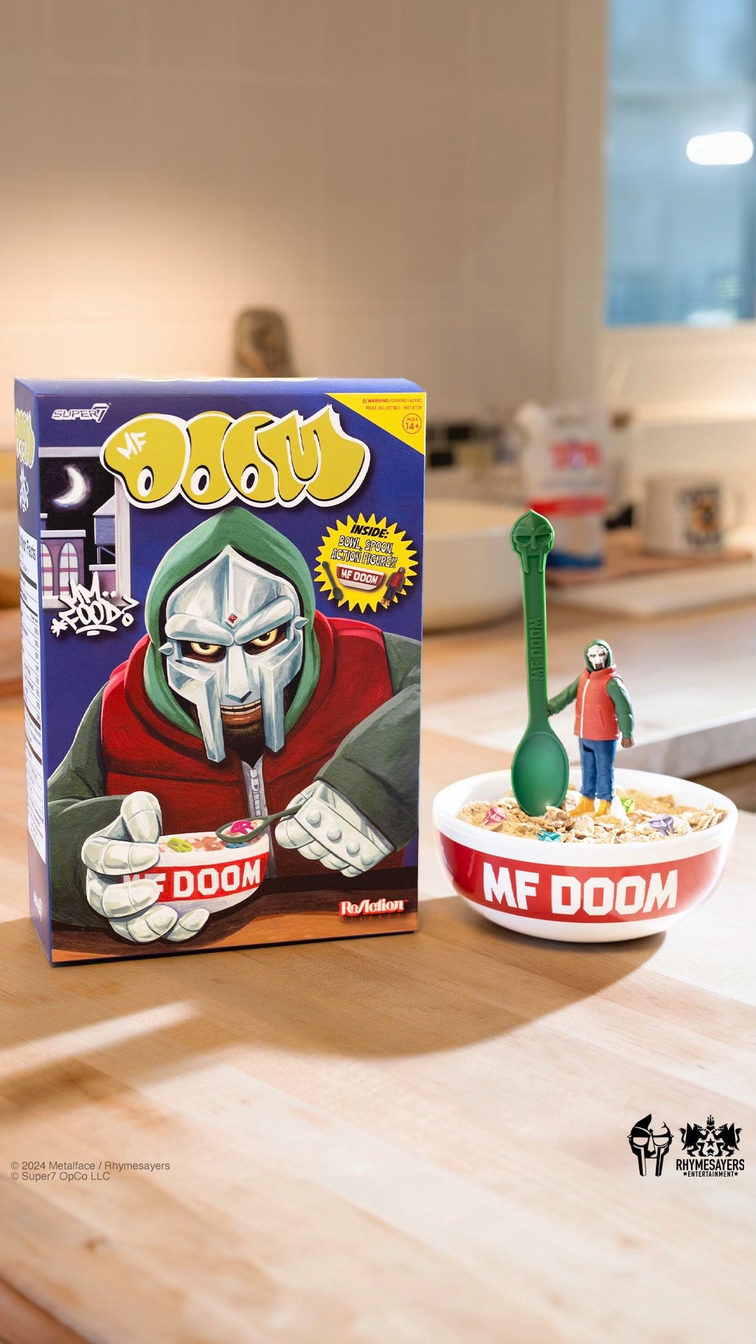 MF DOOM (Mm..Food) ReAction Figure (In-store pick up only